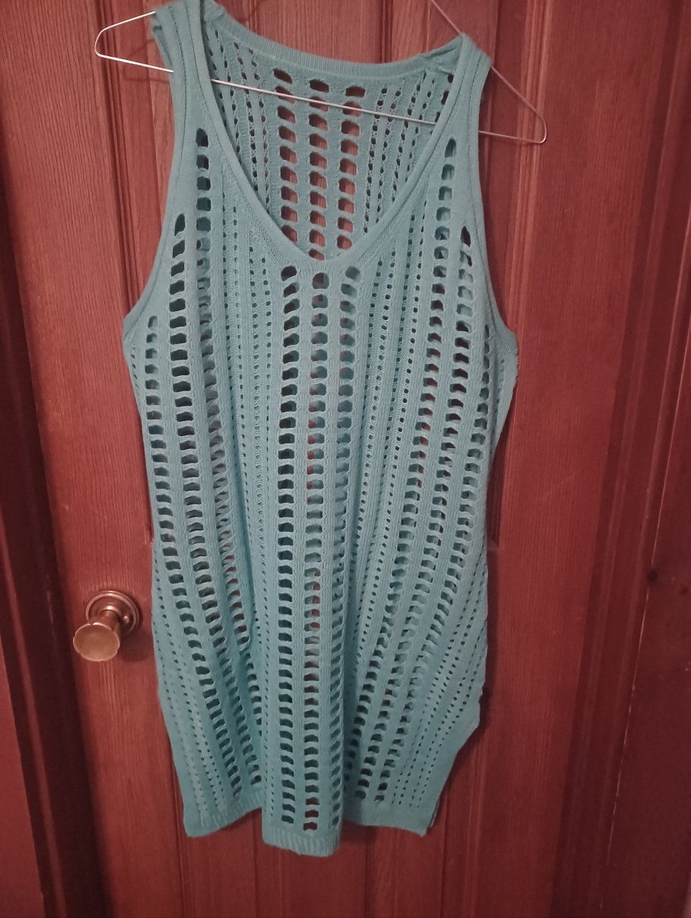 Beach Cover-Up Aqua